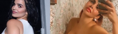 صورة .. مودل جيجي تنافس رهف القنون في موقع اباحي